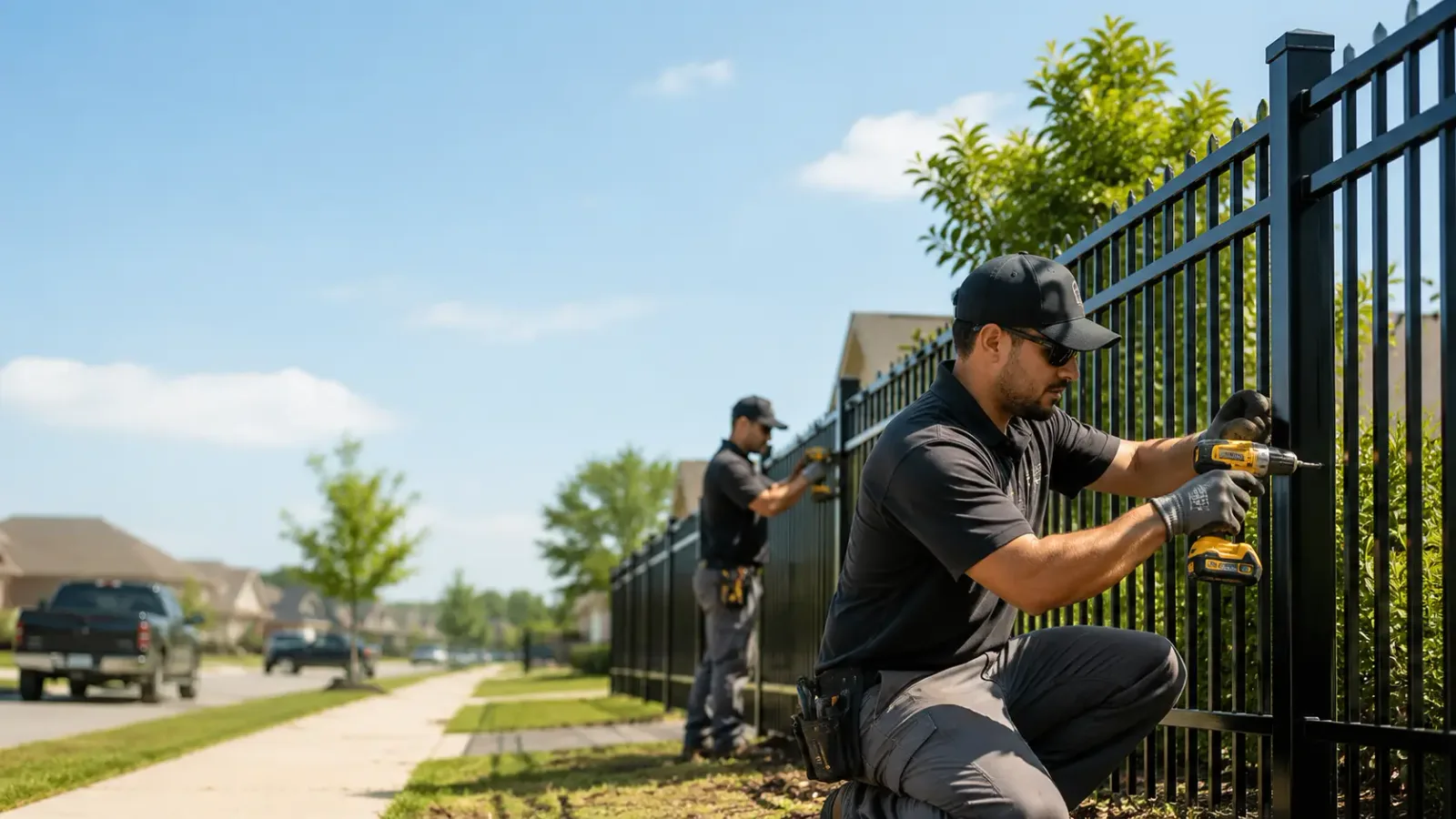 Metal Fence Installation in Agency, MO